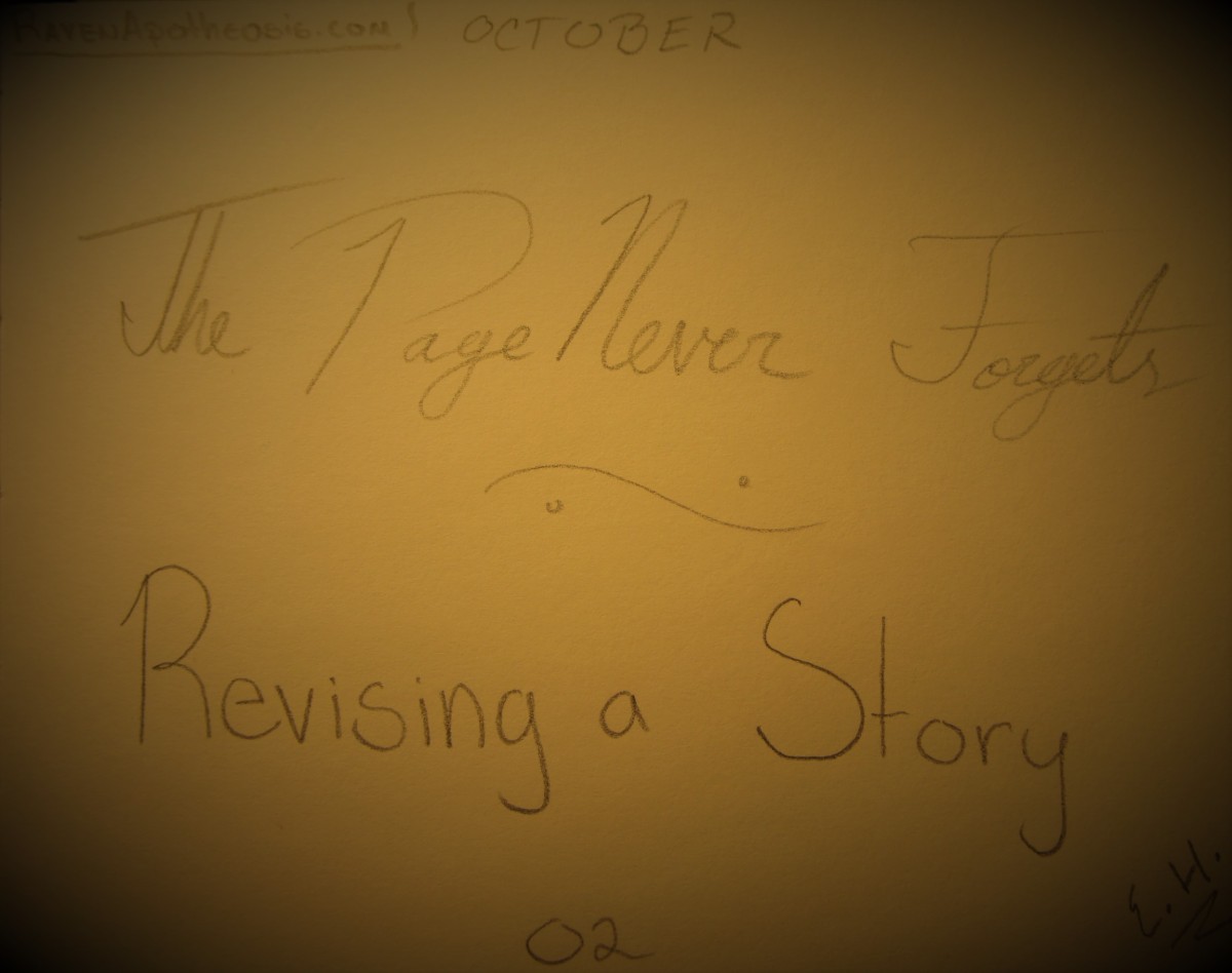 The Page Never Forgets – Revising a story